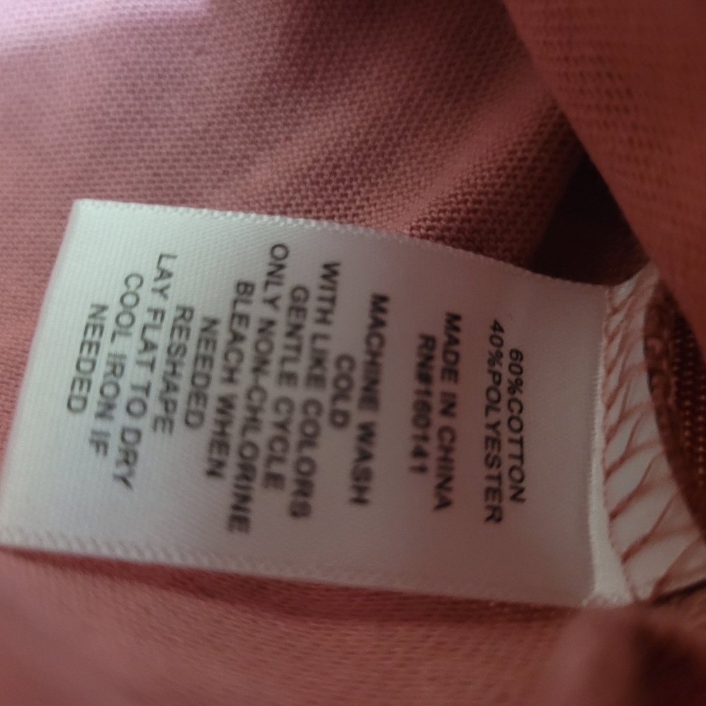 Daily Thread Blouse‎ Womens 1X Pink Popover Ruffle Neck New Boxy Feminine - Picture 4 of 6